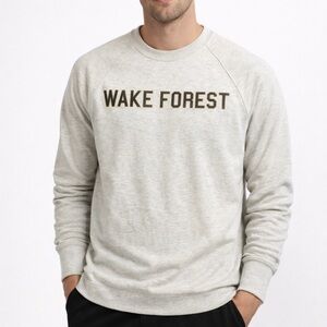 lululemon athletica Gray Wake Forest crewneck
